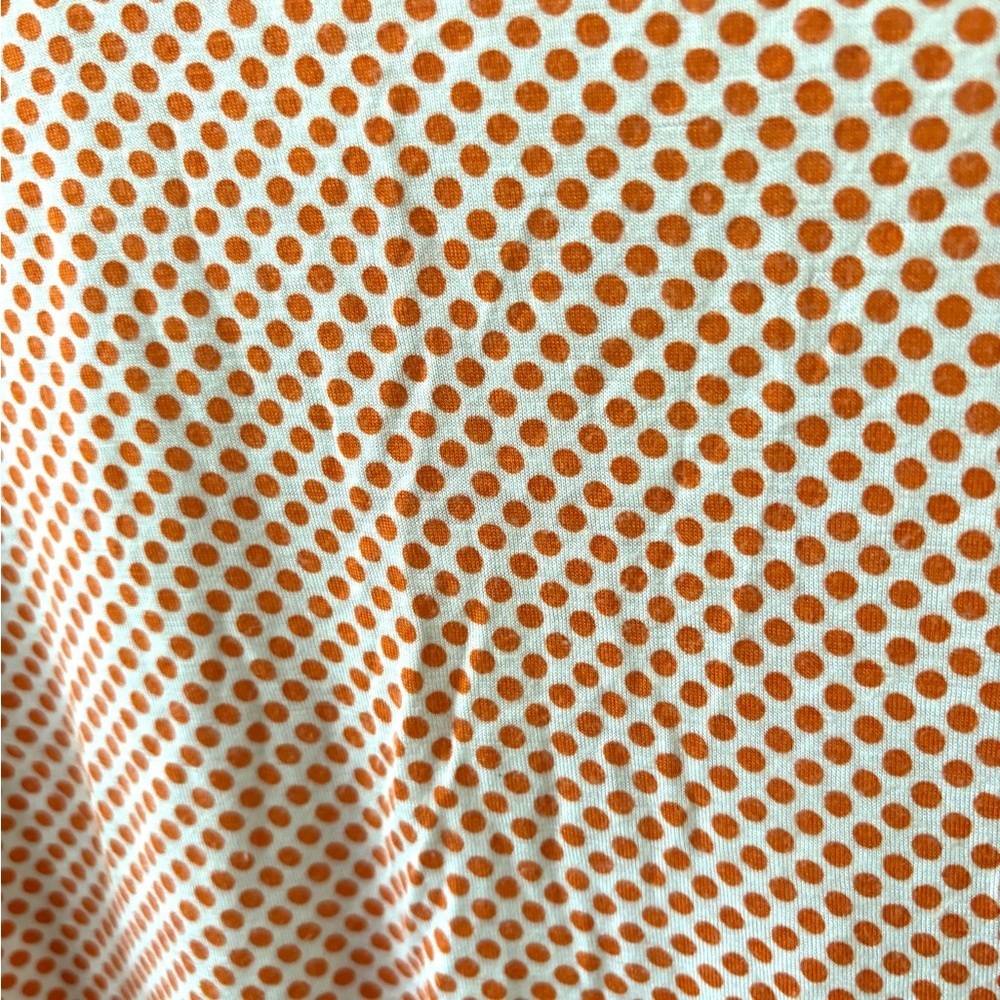 C Women's Red and White Geometric Tee - Picture 2 of 4